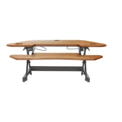 Height Adjustable Sit To Standing Corner Desk Riser - Rocelco -Furniture Haven Shop GUEST eeec31dc 729f 40b9 97e7 29d0eec8f280