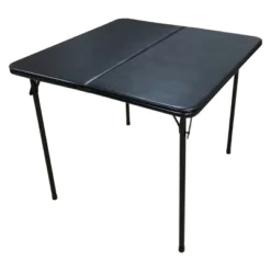 5pc Folding Table Set Black - Plastic Dev Group -Furniture Haven Shop GUEST efbc10ae 1a80 43a8 9c80 305d1ec2540b