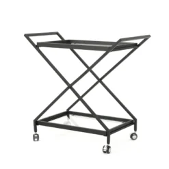 Sherianne Industrial Iron Bar Cart - Christopher Knight Home 8 Sherianne Industrial Iron Bar Cart - Christopher Knight Home -Furniture Haven Shop GUEST efec272f cfe9 4509 8d2e bda95a147b44