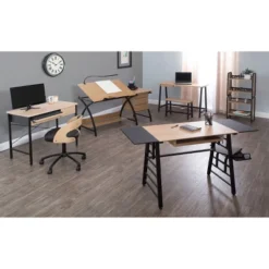 Craft Desk Wood Light Brown - Studio Designs 14 Craft Desk Wood Light Brown - Studio Designs -Furniture Haven Shop GUEST f0669e56 9bb3 4648 af5c 7d008a312e9d