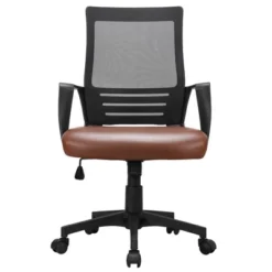 Yaheetech Adjustable Office Chair Midback Computer Chair With Lumbar Support -Furniture Haven Shop GUEST f08a182d 8201 44d7 bf80 f6e09dcb7a86