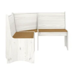 Cottonwood Wood L - Shaped Dining Nook White/Honey - Hillsdale Furniture -Furniture Haven Shop GUEST f0dd4a29 4cae 4911 bab8 24ea63bb5689