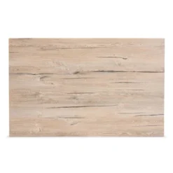 5pc Carmen Wood And Metal Dining Set Oak Brown/Dark Brown - Baxton Studio -Furniture Haven Shop GUEST f12ca56d 7265 4c1f b736 994497582b39