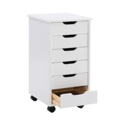 Cary 6 Drawer Rolling Storage Cart - Linon -Furniture Haven Shop GUEST f151671a d70d 45cc 9671 ba9fb7a6f460