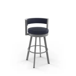 26" Browser Swivel Counter Height Barstool With Upholstered Seat - Amisco 22 26" Browser Swivel Counter Height Barstool With Upholstered Seat - Amisco -Furniture Haven Shop GUEST f179da82 f779 4f01 950c 6c47714797e0