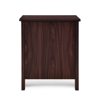 3pc Olimont Contemporary Dresser And Nightstand Set Walnut - Christopher Knight Home 1 3pc Olimont Contemporary Dresser And Nightstand Set Walnut - Christopher Knight Home