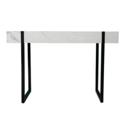 Wennan Modern Faux Marble Desk Black/White - Aiden Lane 16 Wennan Modern Faux Marble Desk Black/White - Aiden Lane -Furniture Haven Shop GUEST f316335a 9783 4e15 99c3 5f4ce30beb77
