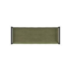 Modern Metal Bench Light Sage Green Velvet - HomePop -Furniture Haven Shop GUEST f3ace29d c7b9 4316 81fc 44398206168c
