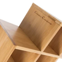 Bamboo 8 Bottle Rack-Space Saving Tabletop Free Standing Bottle Holder For Kitchen, Bar, Dining Room-Modern Storage Shelf By Hastings Home -Furniture Haven Shop GUEST f47f5e6a 56a0 4663 af9b 6d371f875b8f