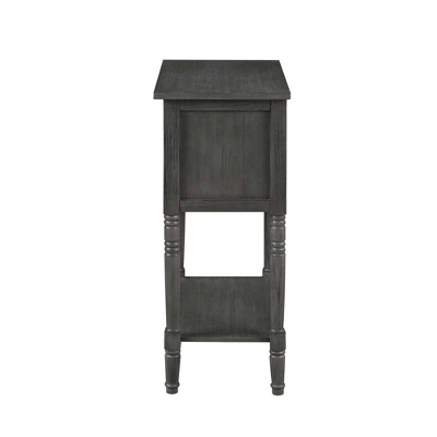 Kendra Hall Table Dark Gray - Breighton Home 4 Kendra Hall Table Dark Gray - Breighton Home - Image 4