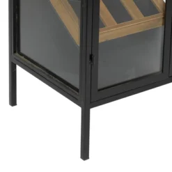 Contemporary Wood Standing Wine Rack Black - Olivia & May 11 Contemporary Wood Standing Wine Rack Black - Olivia & May -Furniture Haven Shop GUEST f59933c2 f5d4 40d7 b5b6 6d6e71c68728