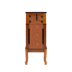 Marie Jewelry Armoire Oak - Powell Company -Furniture Haven Shop GUEST f5ff3445 843c 478f 920f 2149a3f881fa