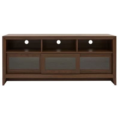 Modern TV Stand For TVs Up To 60" With Storage Brown - Techni Mobili 6 Modern TV Stand For TVs Up To 60" With Storage Brown - Techni Mobili - Image 6
