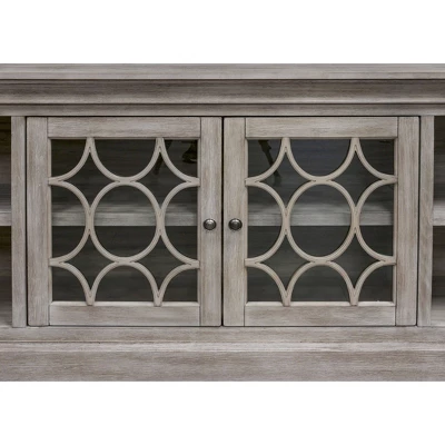 80" Rustic Two Door Tv Console Fully Assembled For Tvs Up To 80"- Martin Furniture 3 80" Rustic Two Door Tv Console Fully Assembled For Tvs Up To 80"- Martin Furniture - Image 3