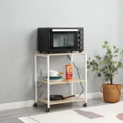 Somdot Baker's Rack Kitchen Utility Storage Microwave Stand -Furniture Haven Shop GUEST f6622de1 17f6 4d77 afa3 4c9d3e1c4c26