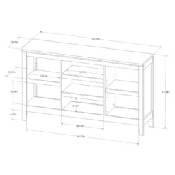 32" Carson Horizontal Bookcase With Adjustable Shelves - Threshold -Furniture Haven Shop GUEST f881ab9a 25cd 41d7 9c39 58602d8adf48
