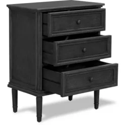 Webster 3 Drawer Storage Cabinet Dark Gray - Finch -Furniture Haven Shop GUEST f915f2f5 aec0 4b07 840b a9274f624909