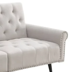 82" Eiroa Sofa Beige Fabric - Acme Furniture -Furniture Haven Shop GUEST f962d694 1f1f 4508 90ab f19a32f387a9