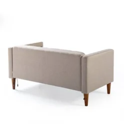 54" Pascal Loveseat Sofa With USB Oatmeal - Zinus -Furniture Haven Shop GUEST f9e130d9 e0d8 43b2 8c1d 9223bd73657b