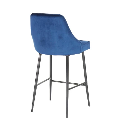 Set Of 2 Marcel Contemporary Counter Height Barstools - LumiSource 3 Set Of 2 Marcel Contemporary Counter Height Barstools - LumiSource - Image 3