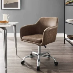 Rylen Office Chair - Linon -Furniture Haven Shop GUEST faa0e625 492c 4863 8372 d81e33c3b607