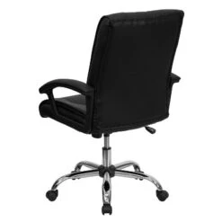 Flash Furniture Mid-Back Black LeatherSoft Swivel Manager's Office Chair With Arms 14 Flash Furniture Mid-Back Black LeatherSoft Swivel Manager's Office Chair With Arms -Furniture Haven Shop GUEST fb3aac87 11d7 44a5 a3c0 6ca5bda0d555