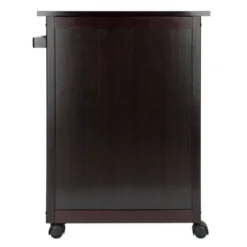 Savannah Kitchen Cart Wood/Coffee - Winsome -Furniture Haven Shop GUEST fb4b1a17 df90 4ee0 b032 b0fa980d54f9