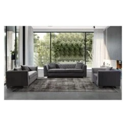 Cambridge Contemporary Sofa Velvet Dark Gray - Armen Living 5 Cambridge Contemporary Sofa Velvet Dark Gray - Armen Living -Furniture Haven Shop GUEST fc0eed93 9dd2 44bc 936e 07ed5dd47f7d