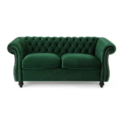 Somerville Traditional Chesterfield Loveseat - Christopher Knight Home 14 Somerville Traditional Chesterfield Loveseat - Christopher Knight Home -Furniture Haven Shop GUEST fd684556 2dda 4409 9319 b610edd5f60a