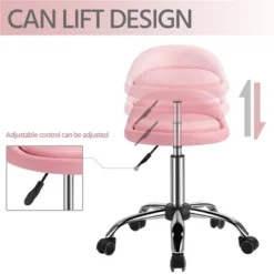 Yaheetech Height Adjustable Modern PU Leather Rolling Bar Stool Salon Stool 12 Yaheetech Height Adjustable Modern PU Leather Rolling Bar Stool Salon Stool -Furniture Haven Shop GUEST ffbc54be b48d 43ce b96f f20030c459de